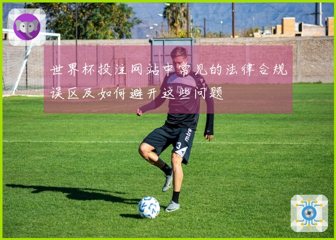 世界杯投注网站中常见的法律合规误区及如何避开这些问题