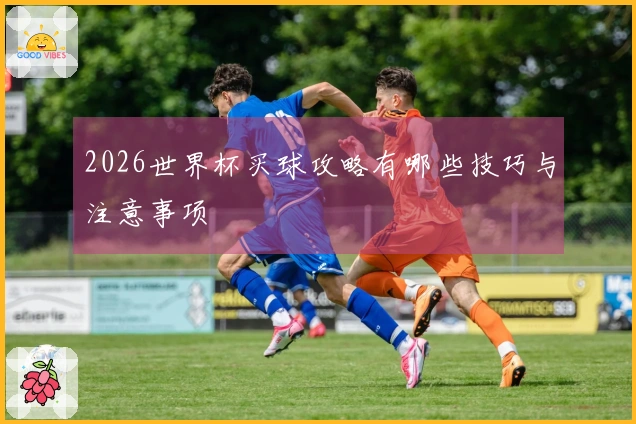 2026世界杯买球攻略有哪些技巧与注意事项