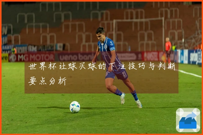 世界杯让球买球的下注技巧与判断要点分析